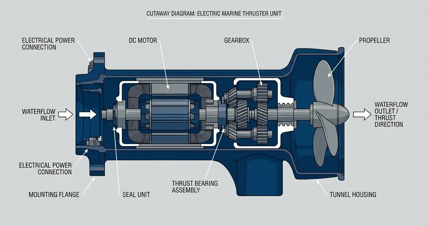 How Do Marine Electric Thrusters Work